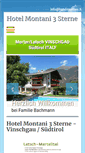 Mobile Screenshot of hotelmontani.it